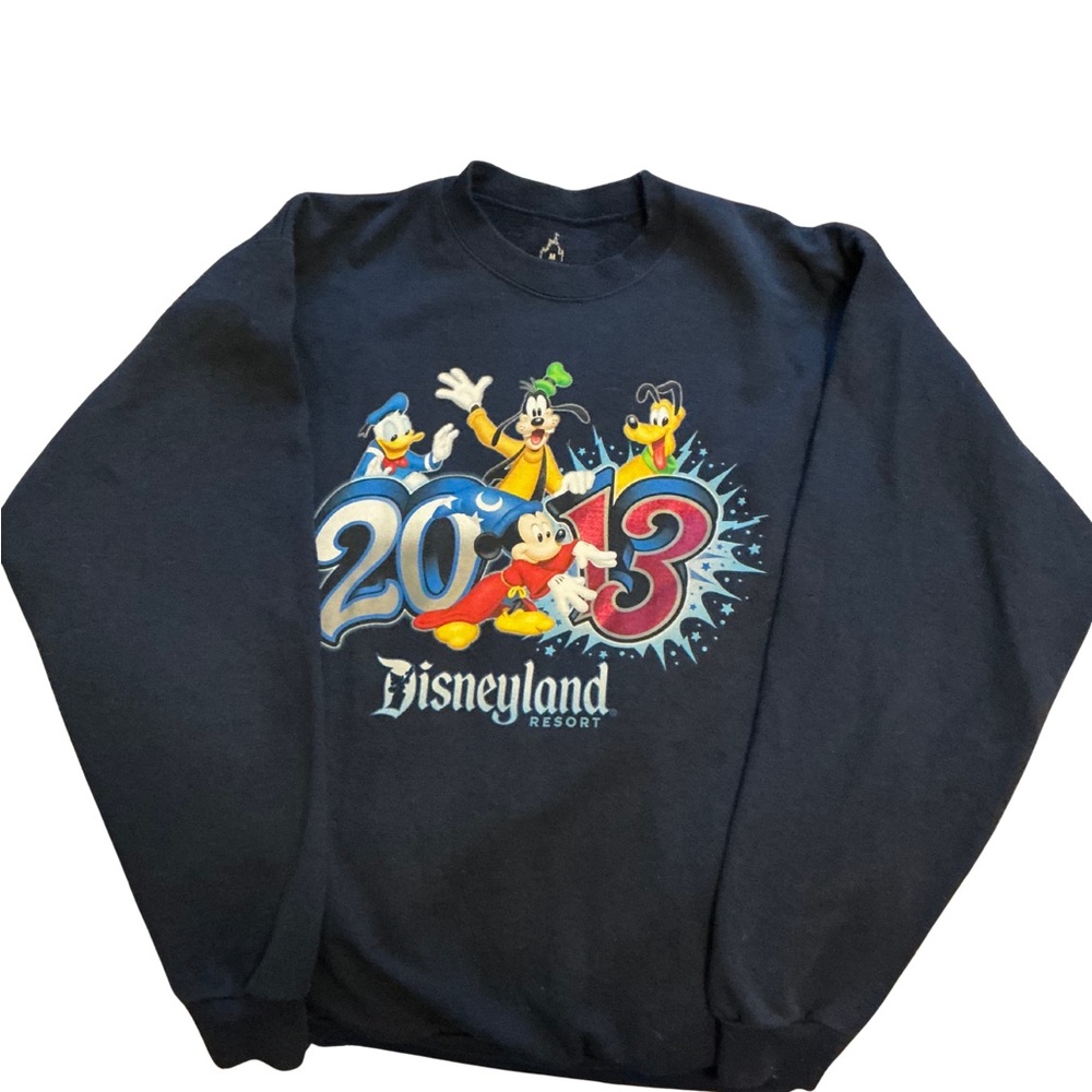 Hanes Navy Blue Disney Crewneck Sweater